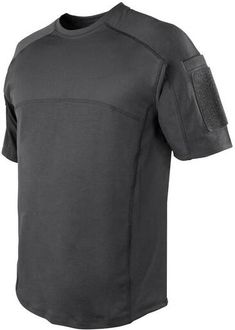 The Condor Trident Battle Top is designed to be used in hot weather conditions. Constructed with lightweight, breathable and moisture-wicking fabric, it will keep you cool and dry in hottest enviroments. Features: Raglan cut sleeves for improved range of motion Crew neck design Anti-static Anti-microbial Moisture wicking One patch panel per sleeve Sleeve pocket with hook and loop closure Patch panel: 5"H x 4"W | Condor Trident Battle Top | OD Green | 2X-Large | LAPoliceGear.com Black Technical T-shirt For Outdoor, Technical Black Top For Outdoor, Fitted Short Sleeve T-shirt For Outdoor, Moisture-wicking Techwear Tops For Outdoor, Outdoor Nylon Techwear Tops, Outdoor Black Breathable T-shirt, Techwear Nylon Tops For Outdoor, Tactical Cotton Tops For Outdoor, Functional Nylon Tops For Outdoor Activities