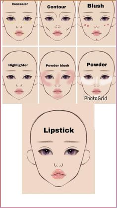 Asian makeup tutorials #косме�тика #макияж #лайфхаки #советы #бьюти Makeup Ideas For School Pictures, Simple Natural Makeup Looks, Makeup Routine Guide, Asian Makeup Tutorials, Makeup Charts, Learn Makeup, Simple Makeup Tips, Doll Eye Makeup, Makeup Face Charts