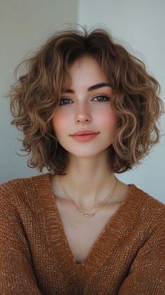 Short Haircut Ideas, Popular Short Haircuts, Short Curly Hairstyles, Haircuts For Curly Hair, Dull Hair, Best Short Haircuts, Short Hair Color