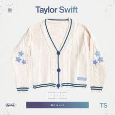 Midnights Cardigan, Taylor Swift Crochet, Cardigan Taylor Swift, Rodrick Rules, Taylor Swift Cardigan, Swiftie Merch, Taylor Cardigan, Fall Fishing, Taylor Swift Tour Outfits