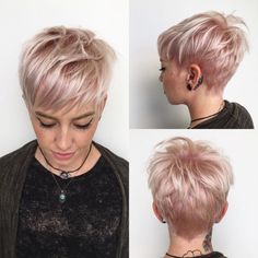 Choppy Tousled Pixie Hairstyle Short Shag Haircuts, Textured Haircut, Fine Straight Hair, Natural Wavy Hair, Shag Haircut