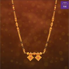 Kids Gold Jewelry, Bridal Jewelry Sets Brides, Bridal Necklace Designs, Black Beads Mangalsutra Design, Beautiful Gold Necklaces, Gold Mangalsutra Designs, Gold Bridal Jewellery Sets, Symbol Of Love, Gold Mangalsutra