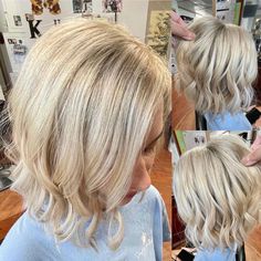 #pearlblonde #blondehair #uglyducklingcolor #hairtrends #hairgoals #platinumhair Blonde Silver, Blonde Toner, Pearl Blonde, Vibrant Fashion, Ash Blonde, Fashion Colours, So Pretty, Toner