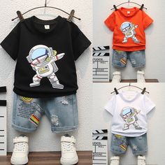 Baby Kid Toddler Boy Girl Casual Short Sleeves T-shirt+Pants Outfits Clothes Set | eBay Pants Outfits, Clothes Set, Baby & Toddler Clothing, Shirt And Pants, Casual Girl, Pants Outfit, Boy Girl, Toddler Outfits, Toddler Boys