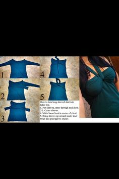 the instructions to make a dress for a woman with breast and back cut out,