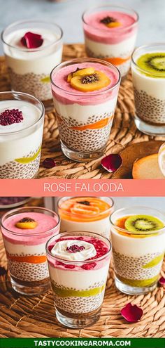 Fun and Delicious Rose Falooda Idea