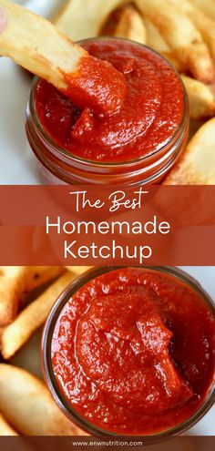 the best homemade ketchup for french fries is so easy to make and tastes delicious