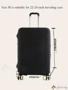 the size is suitable for 22 - 24 inch traveling case