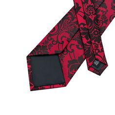 FEATURES Beautiful Eye-Catching Design High-Density Durable Fabric Perfect for Daily Dress, Business, Office, Meeting, Birthday, Wedding, Engagement, Ball Party and More Occasion. Comes in protective and simple packing, easy to wrap and ready to gift WHAT YOU GET Matching Necktie Matching Cufflinks Matching Pocket Square SPECIFICATIONS Material: 100% Jacquard Woven Silk Density of 1200 stitches Designer: Italian Necktie Size: 59.06''(150cm) in length and 3.35''(8.5cm) in width Handkerchief Size: Red Tie For Father's Day Gift, Elegant Red Suit And Tie Accessories For Gift, Red Adjustable Formal Ties, Red Adjustable Tie For Formal Occasions, Red Adjustable Ties For Formal Occasions, Adjustable Red Ties For Formal Occasions, Adjustable Red Suit And Tie Accessories For Wedding, Red Adjustable Tie For Wedding, Red Adjustable Ties For Weddings