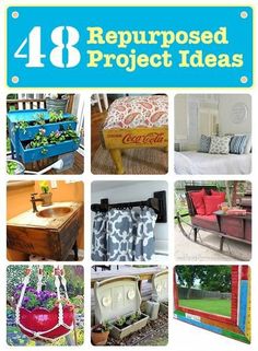 Refurbished Furniture Ideas, Garden Diy Ideas, The Whoot, Rustic Country Home, Upcycling Ideas, Refurbished Furniture, Country Home Decor, Garden Diy