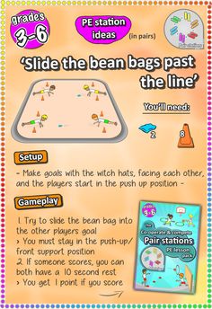 an image of a game with instructions on how to play the bean bag tosser