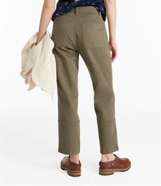 Women's Signature Washed Cotton Barrel Pants, High-Rise Tapered Leg | Pants at L.L.Bean Barrel Pants, Pants Jeans, Ll Bean, L L Bean, Tapered Legs, Jeans Pants, Women's Pants, Amazing Women, Leg Pants