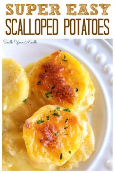 this is an easy recipe for scalloped potatoes