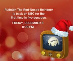 a red - nosed reindeer is back on nbc for the first time in five decades