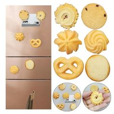 Fridge magnet magnet simulation cookie refrigerator magnet pvc cute magnet Features: 100% brand new products and high quality Fridge magnets that simulate cookies, cute in shape and full of creativity! With a small magnet on the back, you can use it in magnetic places such as refrigerators and blackboards! You can buy it separately, or you can buy it together with different styles, which will have different effects! You can use it to paste notes, photos, messages, etc. on your refrigerator to de Cookies Cute, Refrigerator Magnet, Cute Cookies, Small Magnets, Fridge Magnet, Refrigerator Magnets, Sticker Art, Fridge Magnets, Packing List