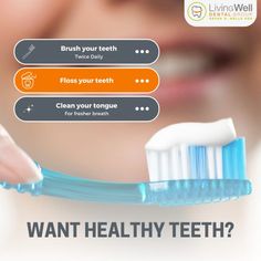 Your trusted dentist in Naperville, IL! Living Well Dental Group provides comprehensive general, family, and cosmetic dentistry, including same-day crowns and implants. Book now! Teeth Flossing, Dental Hygiene Routine, Brushing Your Teeth, Dental Center, Hygiene Routine, Best Dentist