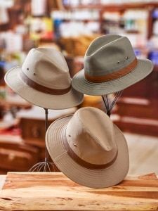 This Good-Looking Safari Hat Will Take You Places While Keeping Sun and Rain Off Your Brow Safari Hats, Adventure Hat, Sun And Rain, Mens Hats, Safari Hat, Uganda, Kenya, Cotton Twill, Fedora