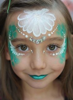 Mermaid Party Ideas, Obličejové Masky, Hair Rainbow, Dengeki Daisy, Kids Face Paint