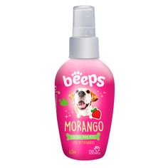 a bottle of shampoo with a dog's face on it