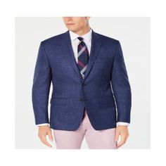 Rendered in a rich blue plaid, this dignified sport coat by Lauren Ralph Lauren brings a classically refined look into the modern world with the added comforting feel of super-stretch and soft UltraFlex fabric. Mens Blazer Black, Red Plaid Jacket, Grey Overcoat, Quilted Jacket Men, Black Hooded Jacket, Overcoat Men, Polo Ralph Lauren Hoodie, Mens Raincoat, Mens 90s