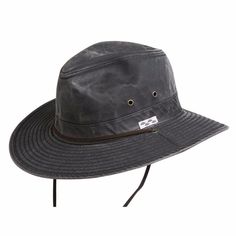 Tracker Water Resistant Cotton Outback Hat | Conner Hats Weatherproof Curved Brim Hat For Outdoor, Outdoor Weatherproof Hat With Curved Brim, Weatherproof Outdoor Hats With Curved Brim, Casual Brimmed Hats For Outdoor Work, Waterproof Brimmed Sun Hat For Hiking, Casual Waterproof Hats For Travel, Adjustable Casual Bucket Hat For Outdoor Work, Casual Sun Hat Upf 50+ For Outdoor Work, Casual Bucket Hat For Outdoor Work