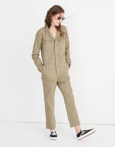 Eco Swimwear, Coverall Jumpsuit, Utility Jumpsuit, Suit Jumpsuit, Army Green Color, Boiler Suit, Spring Wardrobe, Turn Up, Denim Jumpsuit