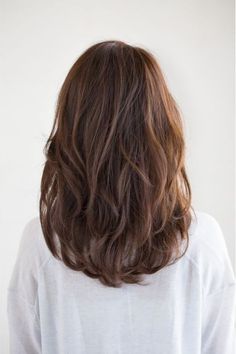 Layered Haircuts For Medium Hair, Haircuts For Wavy Hair, Layered Haircut, Haircuts For Medium Hair, Long Brown Hair, Short Hair Haircuts, Cut My Hair