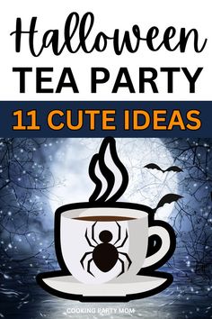 halloween tea party ideas Halloween Tea Party Sandwiches, Halloween Themed Tea Party, Witchy Tea Party Ideas, Witches Tea Party Food, Witches Tea Party Ideas, Halloween Tea Party Food, Halloween Afternoon Tea, Halloween Tea Party Ideas