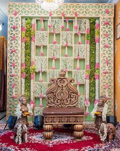 Pellikuthuru Decor, Indian Wedding Stage, Indian Wedding Decor