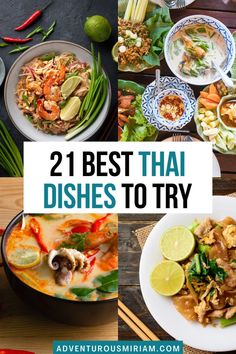 the best thai dishes to try