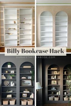 the billy bookcase hack is an easy diy project