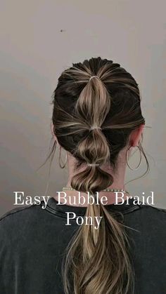 Pony Tutorial, Braid Pony, Braided Pony, Auto Racing Events, Curly Hair Styles Easy, Hair Styles Easy, Easy Hairstyle