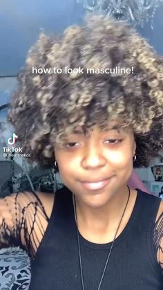 Black Trans Hairstyles, How To Make Your Face Look Masculine, How To Get A Masculine Face, Tips To Look Masculine, How To Look Masculine Makeup, How To Do Masc Makeup, Masculine Makeup Looks Ftm, How To Look Flat Chested, Masculine Looking Women