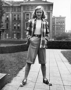 Summer Tomboy, 40s Mode, Tomboy Stil, Fashion 60s, Vintage Street Fashion, Vintage Street Style, Teddy Girl, Fashion 1940s, Fashion 90s