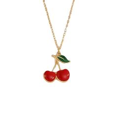 Get Noticed Wearing This Adorable Bright Red Cherry Necklace With Green Leaf. Cherries And Leaf Are Bright Colored Enamel On A Beautiful Gold Toned Chain. Chain Is Approx 18” With A 3” Extension See My Other Listings For More Jewelry. Bundle And Save On Shipping. #N40 Cherry Necklace, Gold River, Beaded Collar Necklace, Pave Necklace, Rhinestone Statement Necklace, Silver Bead Necklace, Butterfly Pendant Necklace, Mother Of Pearl Necklace, Red Cherry