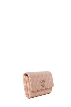 Chanel Light Pink Caviar Quilted Crystal CC Large Gusset Flap Wallet ful set comes with box and dust bag. This item is in pristine condition. Length: 6.5" Depth: 1" Height: 3.5" Brand = Chanel Color = Light Pink Condition = Pristine Item Number: 28370-12 Item ID: 167197 Category: Wallet Luxury Pink Wallet On Chain, Elegant Pink Luxury Wallet On Chain, Luxury Pink Elegant Wallet On Chain, Color Light Pink, Ysl Shoes, Jimmy Choo Sunglasses, Trending Handbag, Dior Shoes, Fendi Bags