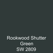 a black background with the words rokwood shutter green sv 2089