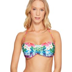 Nanette Lepore Playa Nayarit Siren Bikini Top Brand New With Tags Attached. 94% Nylon, 6% Spandex. Contrast: 73% Micropolyester, 27% Spandex. Lining: 90% Nylon, 10% Spandex. Hand Wash Cold And Line Dry. Imported. Beachwear Multicolor Bandeau Swimwear, Multicolor Bandeau Swimwear For Pool, Tropical Strapless Swimwear For Beach, Beachy Multicolor Bandeau Swimwear, Tropical Strapless Swimwear, Tropical Strapless Swimwear For Swimming, Bandeau Swimwear With Padded Cups For Beach, Multicolor Swimwear With Removable Bra Pads For Pool, Multicolor Strapless Swimwear For Beach Season