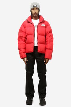 Nuptse Jacket, Dapper Dudes, North Face Mens, North Face, Red Jacket, The North Face, Coats Jackets, Winter Jackets, Red