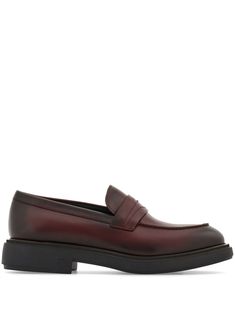 Find SALVATORE FERRAGAMO Penny-slot Leather Loafers on Editorialist. burgundy calf leather penny slot almond toe slip-on style branded insole leather sole Versace Sneakers, Aviator Watch, Balenciaga Track, Balenciaga Triple S, Custom Watch, Summer Beach Wear, Derby Shoes, Espadrille Shoes, Athletic Sneakers