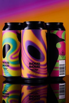 Artistic Shapes in Graphic Design Packaging Branding Design Packaging, Beer Brands, Drinks Design, Graphic Design Packaging