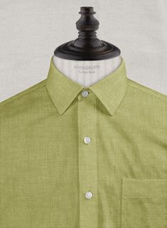 In pursuit of excellence, a classic and contemporary linen shirt adds a little spice to the look. 
 
 Our Dublin Spring Green Linen Shirt is something precisely for an impressive look. 
 
 Crisp All Natural Fabric Linen, Natural Fabrics are always better than Man-Made Polyester fabrics, they are more comfortable and adapt to the body shape very well. 
 
 Made To Your Measurements Green Linen Shirt, Master Tailor, Natural Fabric, Spring Green, Body Shape, Natural Fabrics, Hat Sizes, Linen Shirt, Dublin