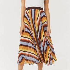 Forever 21 Rainbow
Accordion-Pleated Midi Skirt. Size XS Forever 21 Skirts, Sheer Chiffon, Pleated Midi Skirt, Striped Fabrics, Color Print, Rainbow Stripes, 21 Dresses, Stripes Pattern