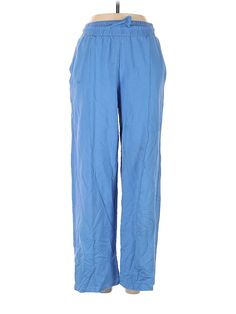 ASOS Casual Pants Size: 4 Blue Bottoms - used. 100% COTTON, Cropped, High Rise | ASOS Casual Pants - High Rise: Blue Bottoms - Size 4 Casual Pants, Womens Bottoms, Asos, Women Handbags, High Rise, Size 4, Handbags, Pants, Blue