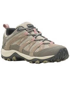 Merrell Alverstone Suede-Trim Sneaker Hiking Sneakers Women, Camping Shoes, Waterproof Hiking Shoes, Hiking Sneakers, Hiking Gear, The Trail