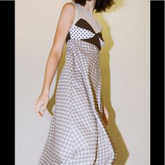 Bought At No. 6 Store And Brand New! Super Cute Gingham And Mesh Bra Dress With Pockets. Hits Mid Calf And Has A Back Zipper Enclosure. Size Small. Brand: Kuraga White Cotton Plaid Chic Dress, Chic White Cotton Plaid Dress, Chic White Plaid Cotton Dress, Summer Gingham Midi Dress For Daywear, Sleeveless Gingham Midi Dress For Daywear, Gingham Midi Dress For Daywear, Gingham Midi Length Dress For Daywear, White Sleeveless Plaid Chic Dress, White Sleeveless Plaid Dress For Summer