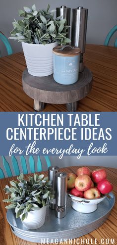 kitchen table centerpiece ideas for the everyday look