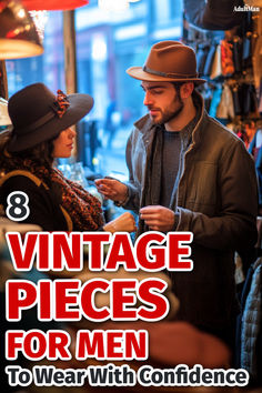 Keep reading to discover how to seamlessly incorporate vintage elements into your personal style. Vintage Gentleman Aesthetic, 50s Style Men, Vintage Gentleman, Gentleman Aesthetic, Pieces Men, Vintage Shopping, Much Needed, Pull Off