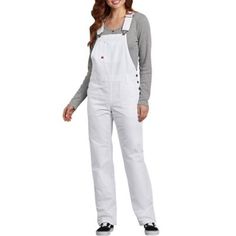 Dickies Women's Relaxed Fit Straight Leg Bib Overalls, FB206 Dickies Clothing, Work Overalls, Plus Size Workwear, Clothing Store Design, Style Overalls, Plus Size Work, Dickies Women, Tractor Supply, Bib Overalls