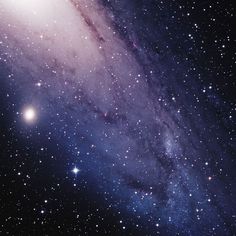 the andromidus galaxy is seen in this image